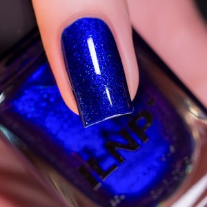 Midnight Kiss - Satte Kobaltblau Schimmer Nagellack