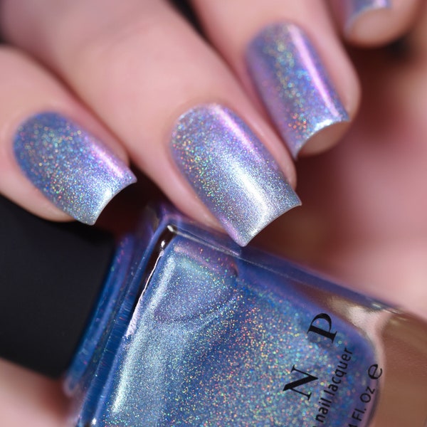 On Repeat - Icy Blue Holographic Schimmer Nagellack