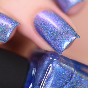 Tidal Wave - Cornflower Blue Ultra Holographic Nail Polish