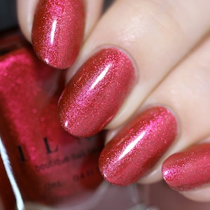 Love Me Not - Cardinal Red Ultra Metallic Bright Nail Polish