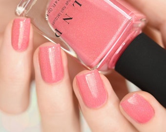 Cutie Pop - Rosy Pink Holographic Nail Polish