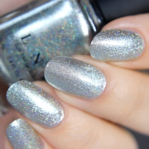 Avalanche - Pure Silver Holographic Nail Polish