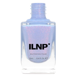 Rainshower Pastel Periwinkle Blue Shimmer Nail Polish image 2