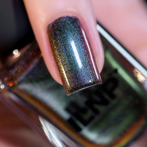 Orbit - Grau bis Rot Ultra Chrome Nagellack