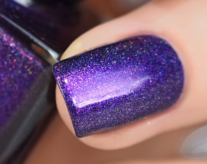 Purple Plasma - Electric Purple Holographic Nail Polish