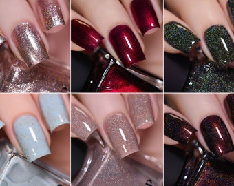 Tis The Season Collection - Holiday-Inspired Winter Nail Polish Collection