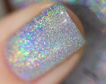 MEGA (X) - Intense Scattered Holographic Nail Polish