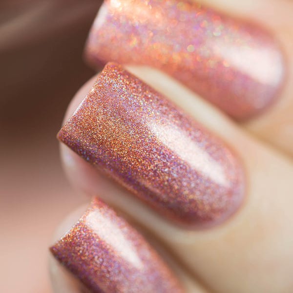 Grace - Gold Pfirsich Ultra Holographic Nagellack