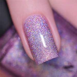 Celeste - Stunning Lilac Ultra Holographic Nail Polish