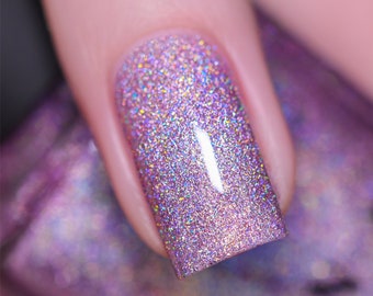 Celeste - Stunning Lilac Ultra Holographic Nail Polish