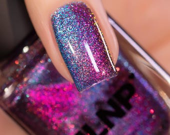 Flip Side - Pink to Blue Magnetic Shimmer Nail Polish