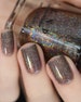 Mona Lisa - Mocha Brown Ultra Holographic Nail Polish