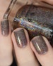 Mona Lisa - Mocha Brown Ultra Holographic Nail Polish 