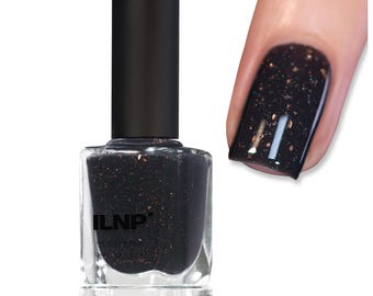 Stone Bridge - Charcoal Holographic Jelly Nail Polish