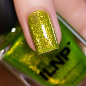 Willow - Lively Lime Green Shimmer Nail Polish