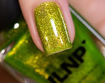 Willow - Lively Lime Green Shimmer Nail Polish