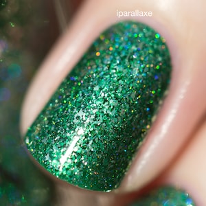 Lucky One - Pine Green Holographic Nail Polish