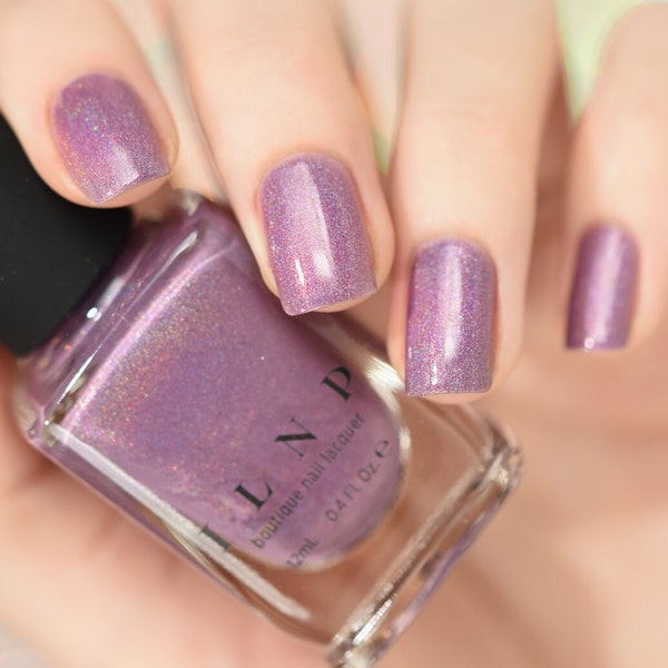 Dreaming In Violet - Dusty Violet (Radiant Orchid Inspired) Holographic Nail Polish