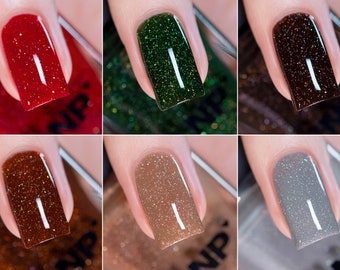 Home for the Holidays - Holographic Holiday Nail Polish Collection