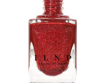 Cherry Luxe - Rich Red Holographic Nail Polish