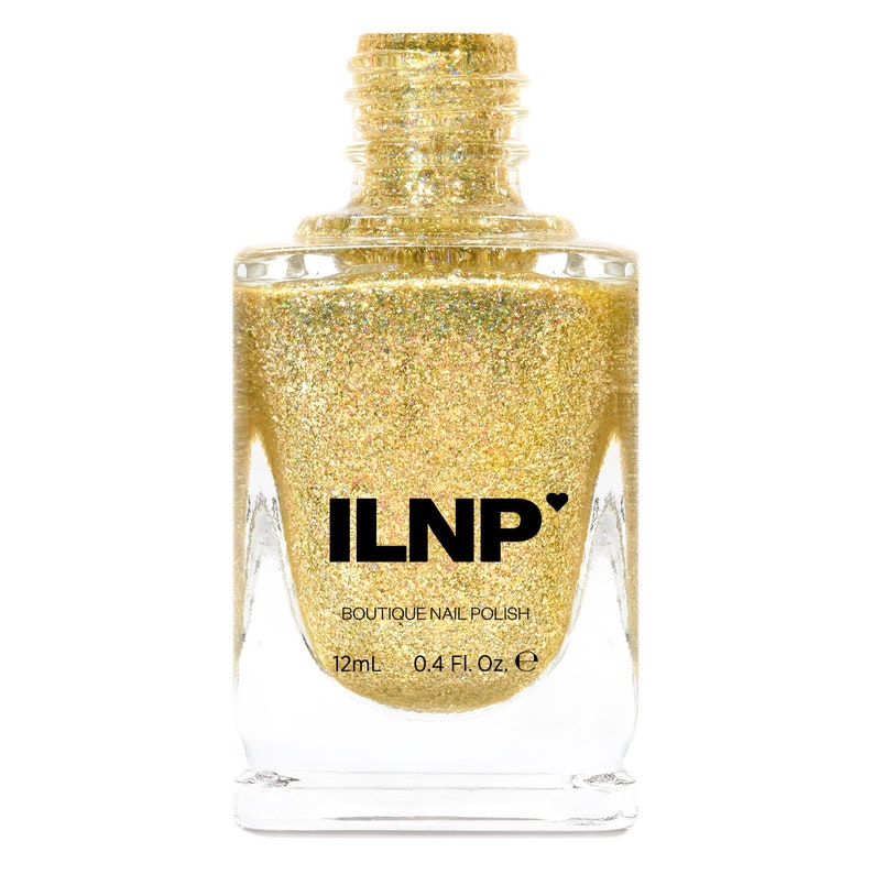 Empire Gold Holographic Nail Polish image 2