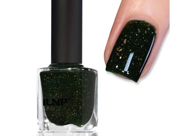 Overgrown - Deep Hunter Green Holographic Jelly Nail Polish
