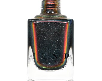 Eclipse (H) - Black to Red Holographic Ultra Chrome Nail Polish