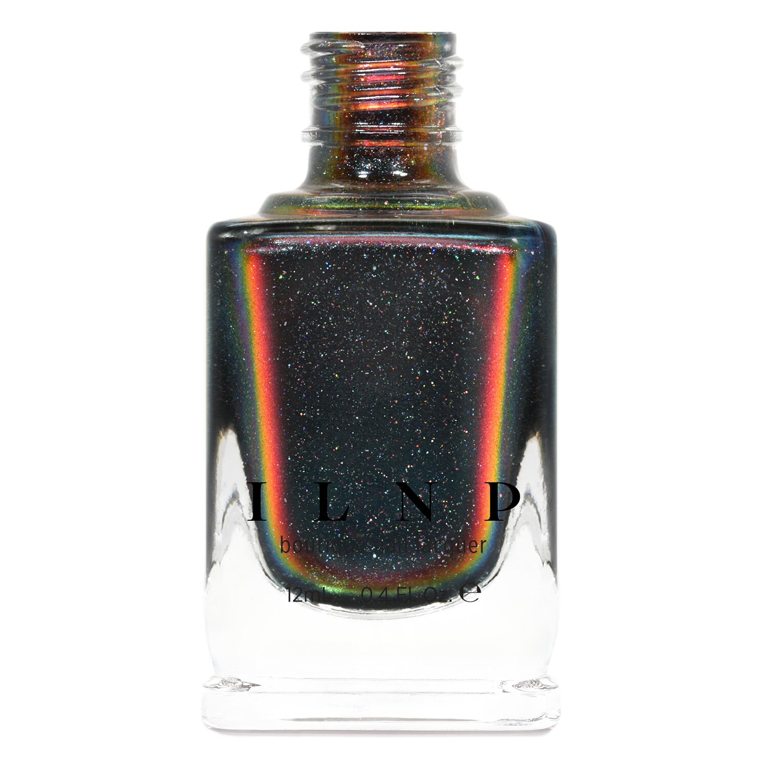 Eclipse (H) - Black to Red Holographic Ultra Chrome Nail Polish