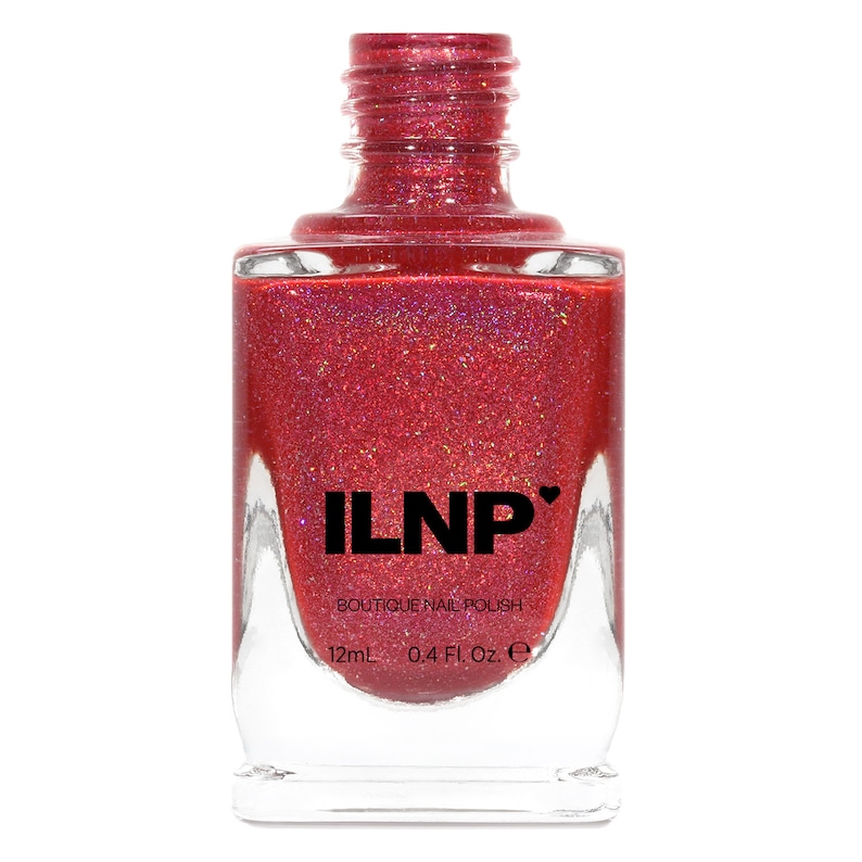 Closure Apple Red Holographic Nail Polish 画像 2