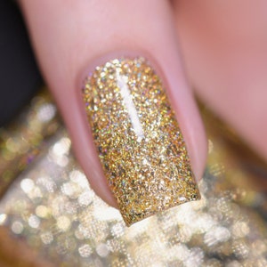 Empire Gold Holographic Nail Polish image 1