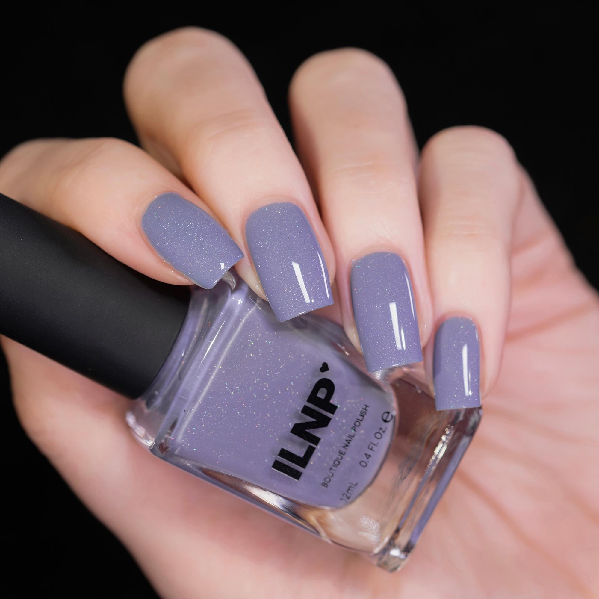 Scrunchie - Dusty Lavender Holographic Crelly Nail Polish - Etsy display picture 1