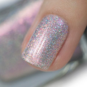 Rosewater Red to Gold Color Kissed Ultra Holo Nail Polish image 5