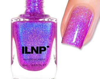 Dopamine - Glowing Magenta Shimmer Holographic Nail Polish