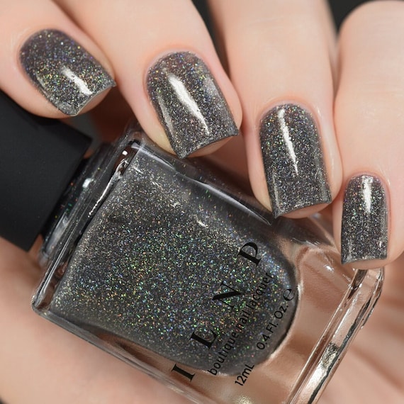 La Catedral Neutral Charcoal Grey Holographic Sheer Jelly - Etsy La Catedral Neutral Charcoal Grey Holographic Sheer Jelly - Etsy