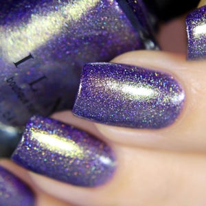 Art District - Regal Purple Holographic Nail Polish