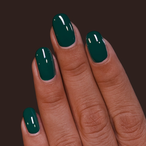 Pine - Everglade Green Studio Color Nail Polish - Etsy Canada