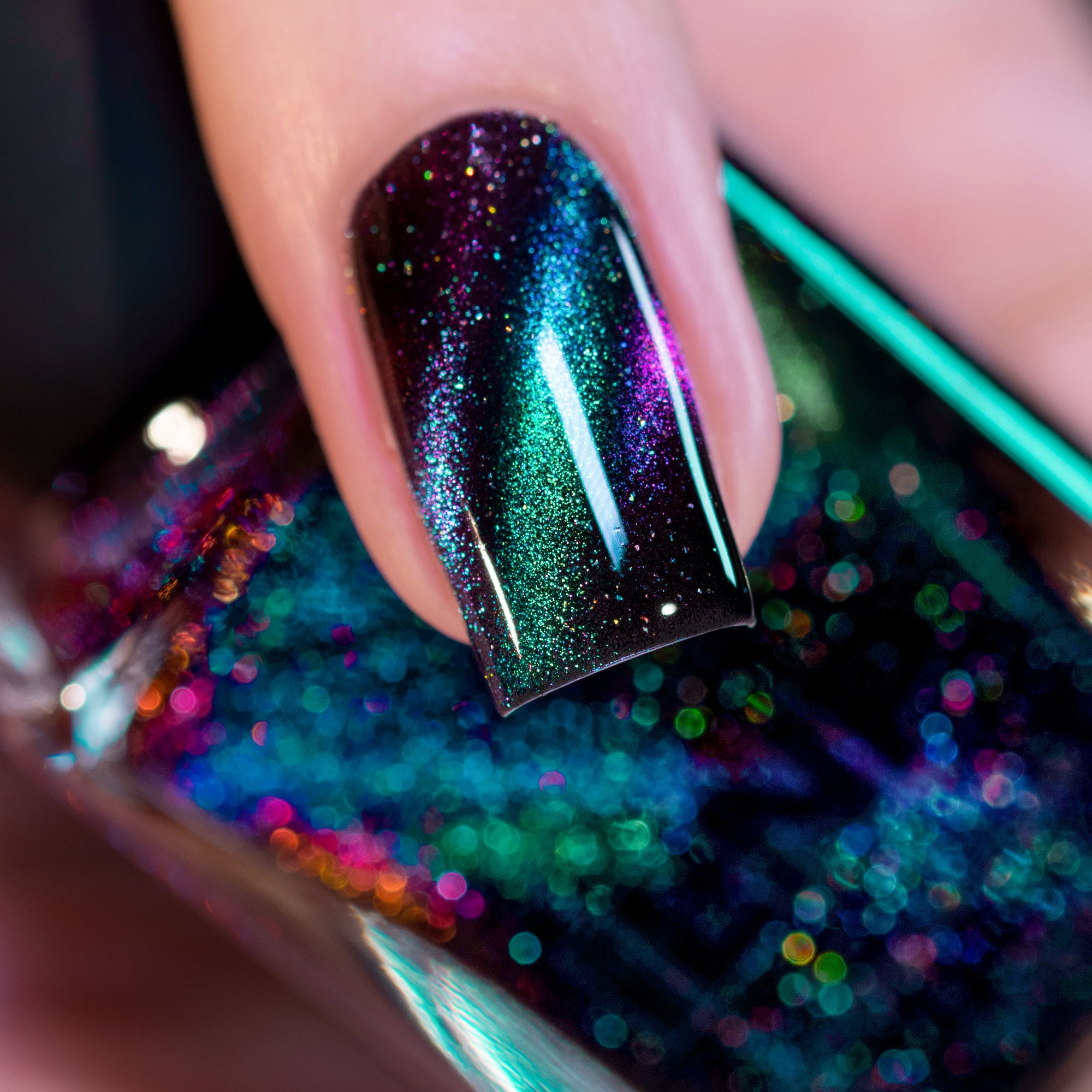 Mooncat nail art - Etsy 日本