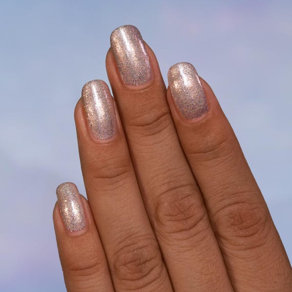 Crystal - Light Champagne Gold Ultra Metallic Nail Polish - Etsy