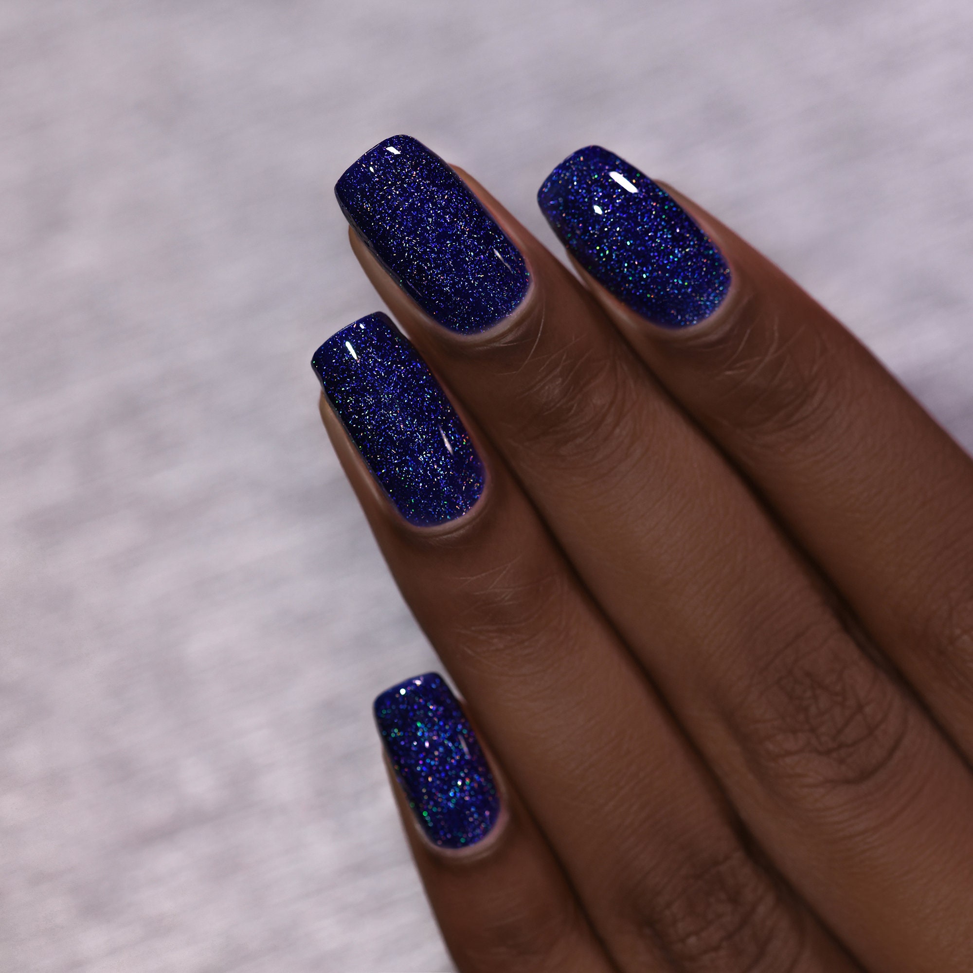 Vernis à Ongles DEBBY COLORPLAY 150 - Bleu Pailleté Argenté - Neuf Sous Blister - Fabriqué En France