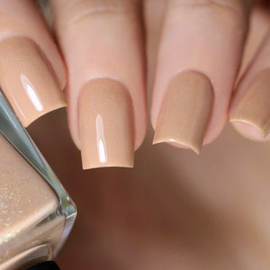 Portfolio Soft Camel Holographic Nail Polish image 10