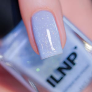 Up Above - Creamy Pastel Sky Blue Shimmer Jelly Nail Polish