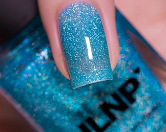 Bord de mer - Ocean Blue Holographic Jelly Vernis à ongles