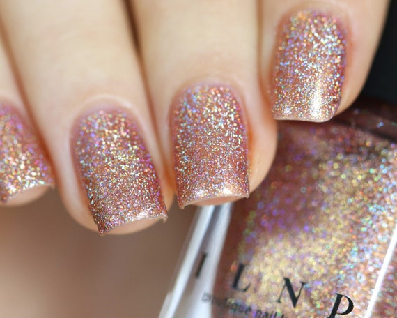 That Other Girl Rose Gold Ultra Holographic Nail Polish - Etsy UK