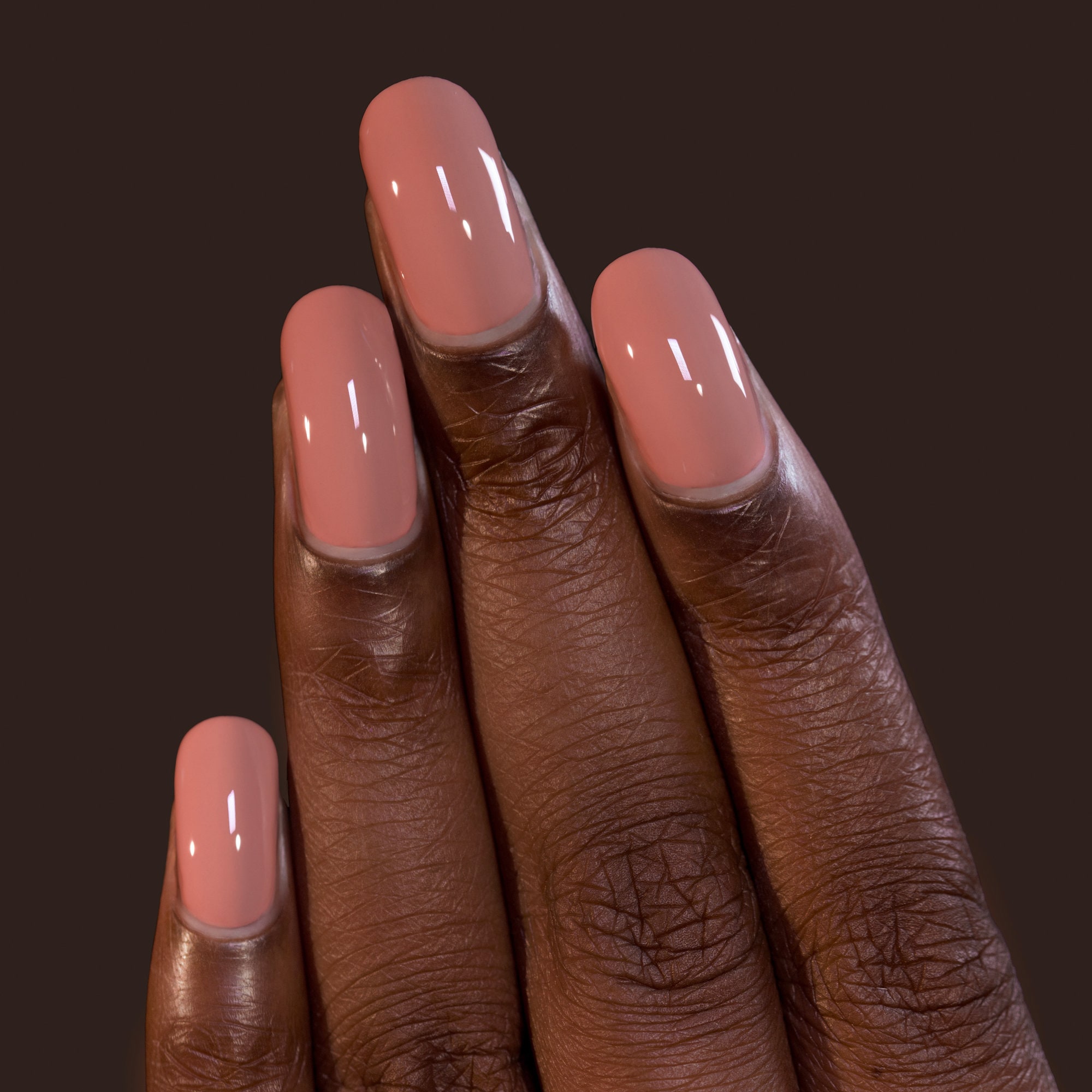 La Couleur Nagellack – Holzrosa, Französisches Make-up, Trendige Farbe Für Nägel