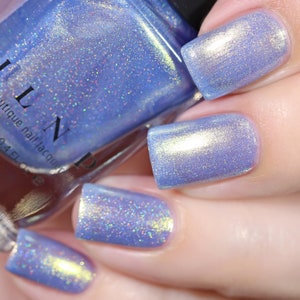 Freefall - Periwinkle Holographic Shimmer Nail Polish