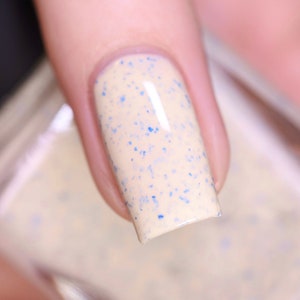 Sundress - Pale Yellow Speckled Nail Polish