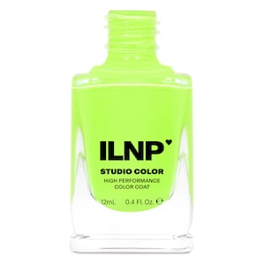 Playlist Glowing Neon Lime Cream Nail Polish image 2