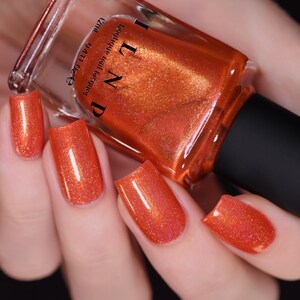 Atomic Sherbet - Orange Holographic Nail Polish