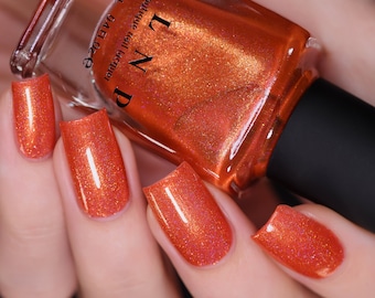 Atomic Sherbet - Orange Holographic Nail Polish