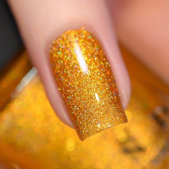ILNP Good As Gold - Saturated Gold Holographic Ultra Metallic Nail Polish